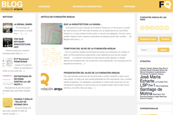FQ lanza el blog arquia y con él la generación independiente de blogueros arquitectos españoles