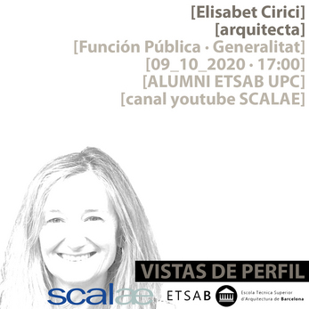 "Vistas de Perfil", Eisabet Cirici, Función Pública · Generalitat de Catalunya